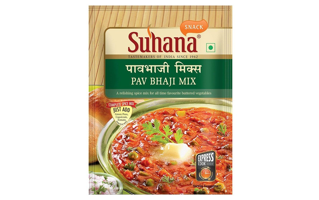 Suhana Pav Bhaji Mix    Pack  60 grams